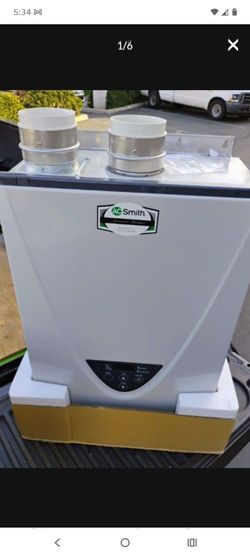 Tankless water heater 15000 BTU new open box , available now