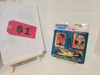 Pittsburgh Pirates Andy Van Slyke SLU Figurine & Card 1992 CIB