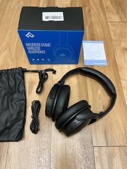 Infurture Over Ear Active Noise Cancelling Wireless Headphones