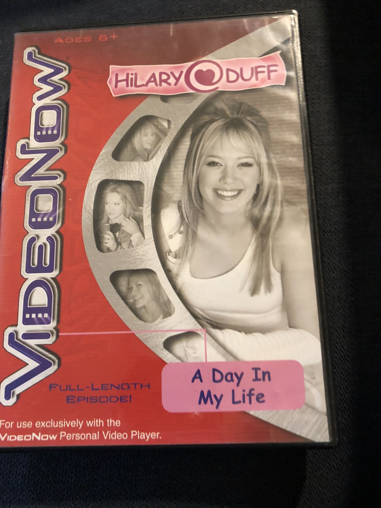 Video Now Disc With Hilary Duff/ To Use In Video Now Players