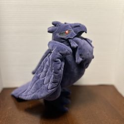 Jazwares Wicked Cool Toys Corviknight Pokemon Plush ( Lightly Used) 12 Inches.