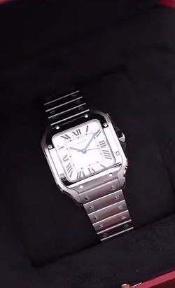 Cartier Santos Silver