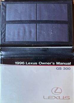 Lexus owners manual