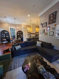 West Elm Harris slate Sectional