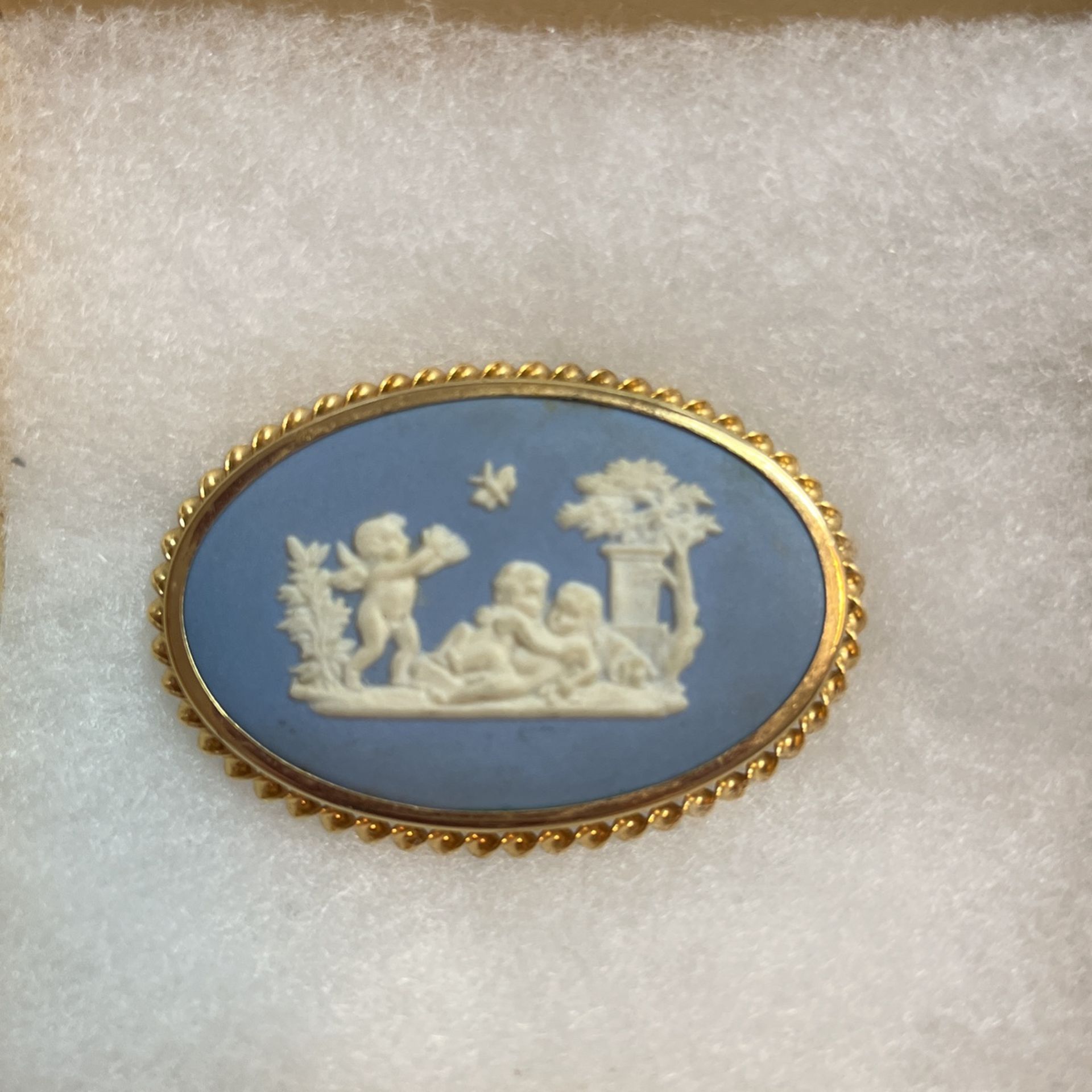 Wedgwood Jasperware Brooch