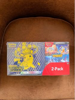 Pokemon Surging Sparks 2 pack Bundle