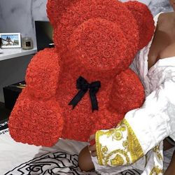 Flower Bear Rose Bear Anniversary Birthday And More