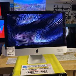 21.5” Apple iMac Desktop Computer - 3.0 GHz Dual Core i5 - 1TB HDD - 8GB of RAM - 2017