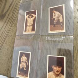 '12 T207 Brown Background Complete New York Giants Baseball Cards Set