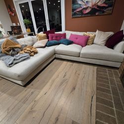 West ELM Custom SOFA CHAISE