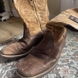 Men’s Leather Cowboy Boots 