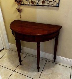 Solid Wood Entry Table