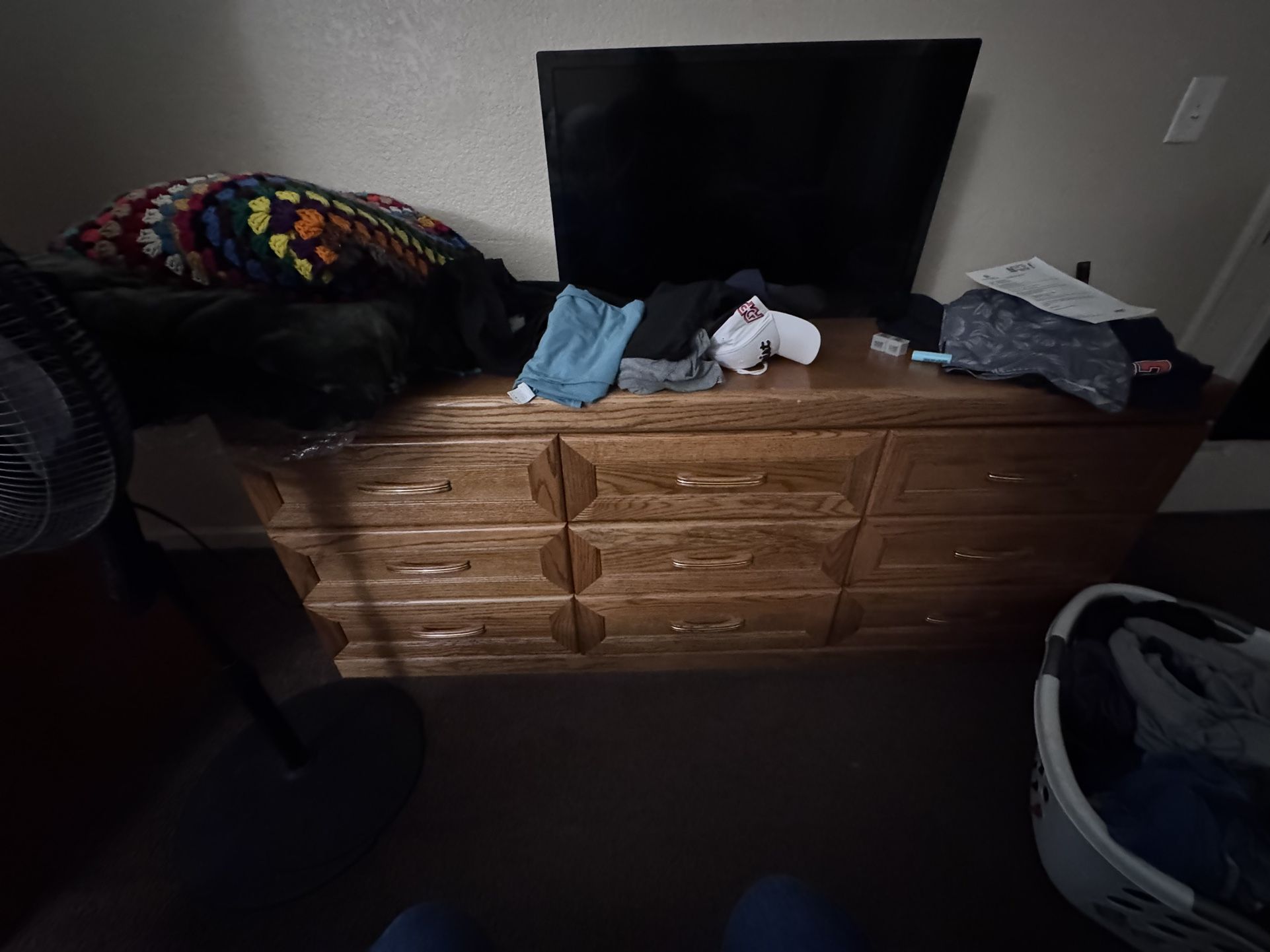 Wood dresser