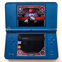 Nintendo DSi XL 32GB Blue User-Friendly Retro