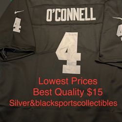 WOMENS STITCHED LAS VEGAS RAIDERS JERSEY SIZE SMALL UP TO 2XL Ships Same Day If Ordered Before 3pm PST