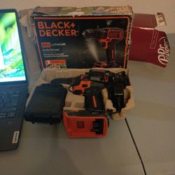 Black & Decker 20v Drill/Driver 