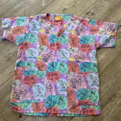 12 Medical Scrub Tops