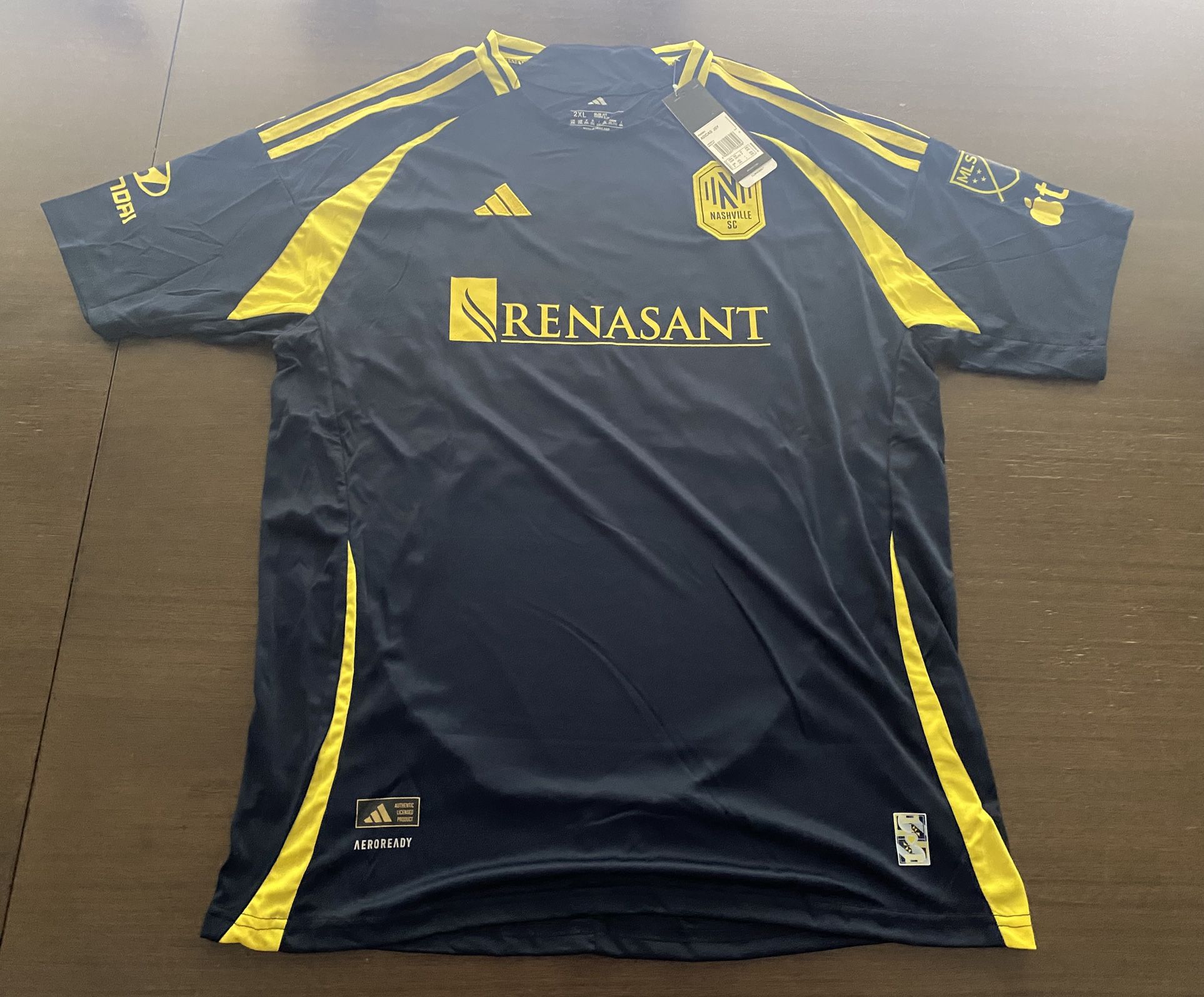 Walker Zimmerman XXL Soccer Jersey New MLS Adidas Men Adult New NWT Nashville FC