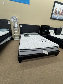 Queen Platform Bed 