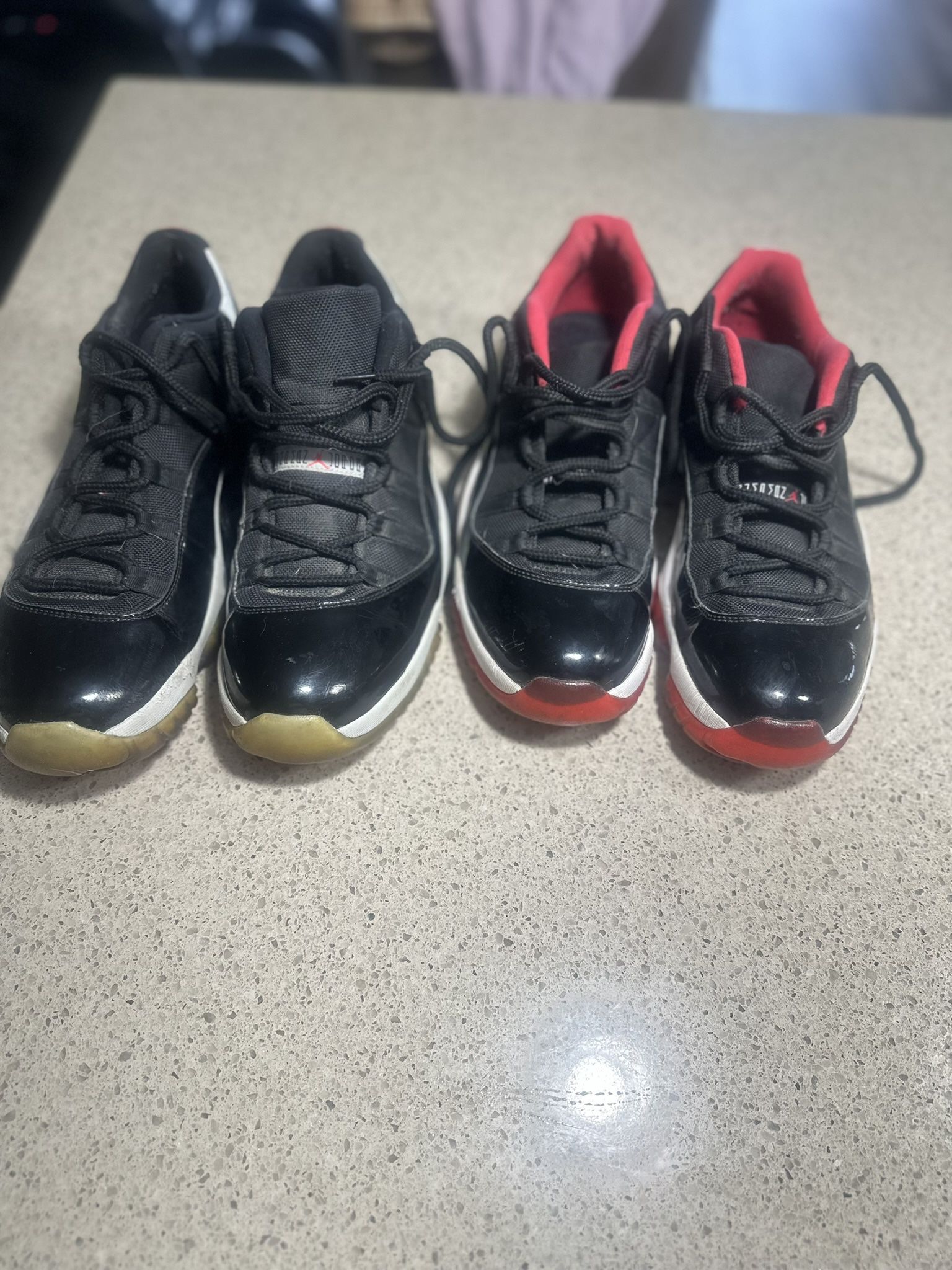 Air Jordan Retro 11 Lows (Infrared 2014, Need’s 2015)