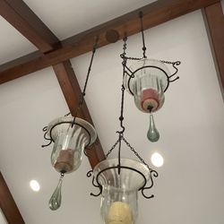 Hanging Candle Holders. Large