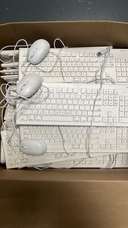 Apple keyboards and mice