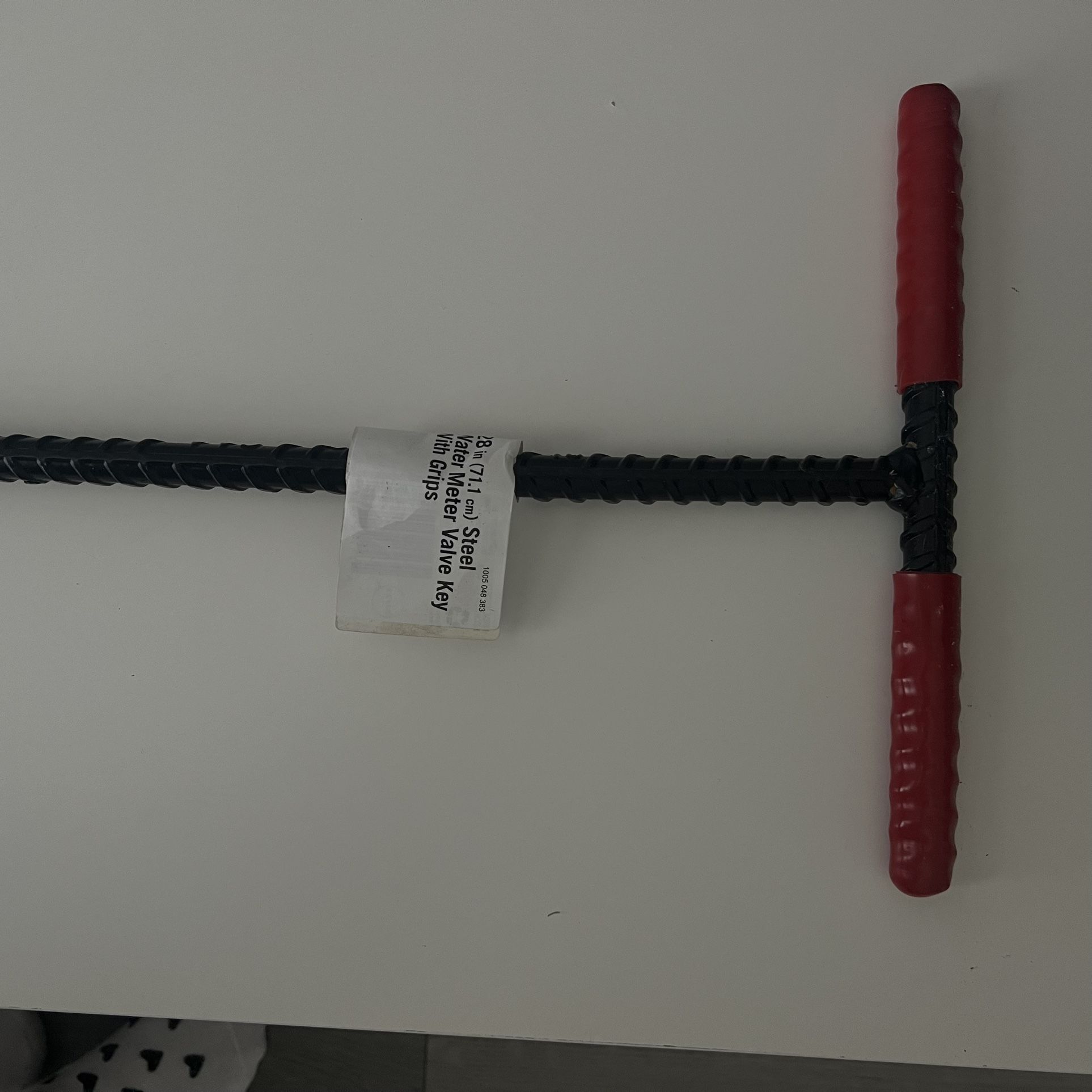 New Steel Water Meter Valve Key With Grips 28 Inch