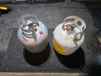 2 propane Tanks 15 for both.