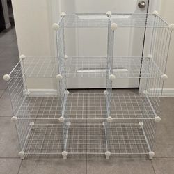 Modular Wire Cube Storage