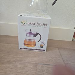 Glass Tea Pot 750ml NEW