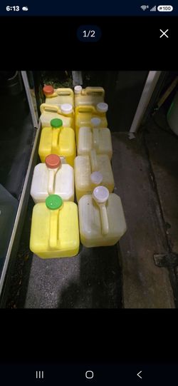 CHLORINE JUGS  I H A VE MANY OF THEM