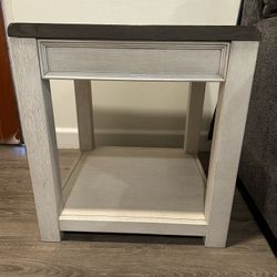 End Table Ashleys Furniture Farm House 