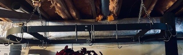 Calphalon Oval Hanging Pot Rack - 20 X 56