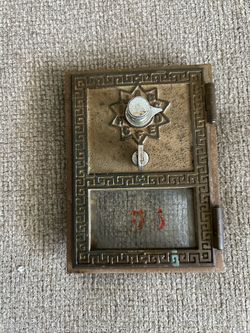 Vintage Post Office Door Frame Mailboxes Small
