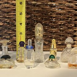 Lot Of Vintage Perfume Bottles