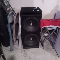 15 Inch Bass Speakers 
