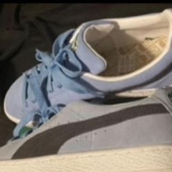 3 Pairs Of Pumas Sold Separately 