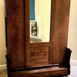 Antique Quartersawn Oak Murphy Bed – Early 1900s – Excellent Condition