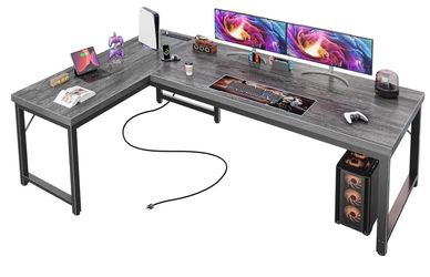 L shaped desk