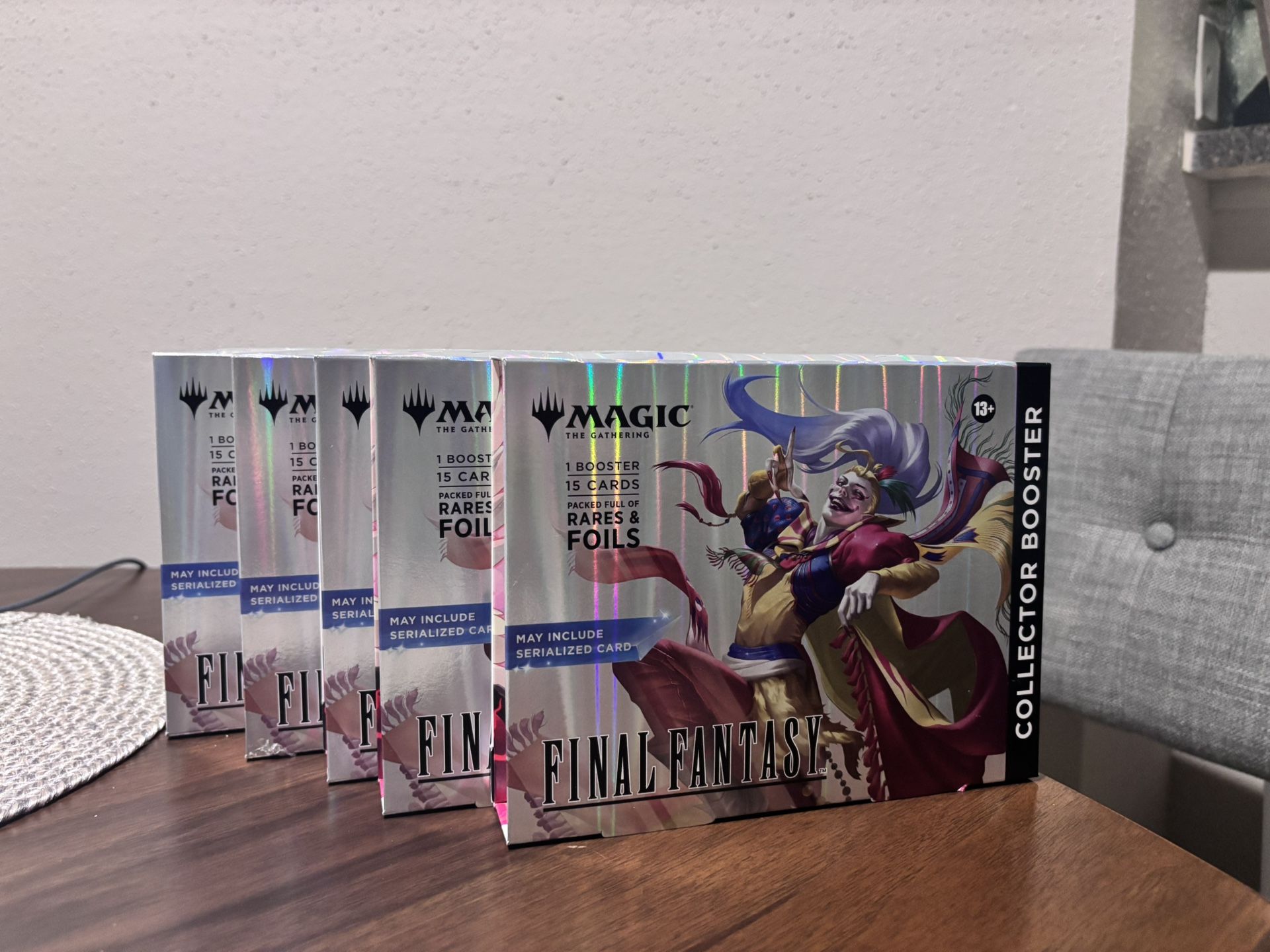 Magic The Gathering Final Fantasy Seals Collectors Boosters
