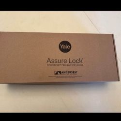 Assure Lock Andersen Patio Doors Wi-Fi Bluetooth SATIN NICKEL NEW YRM276-CB1-619