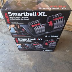 Brand new adjustable dumbbells 90lbs