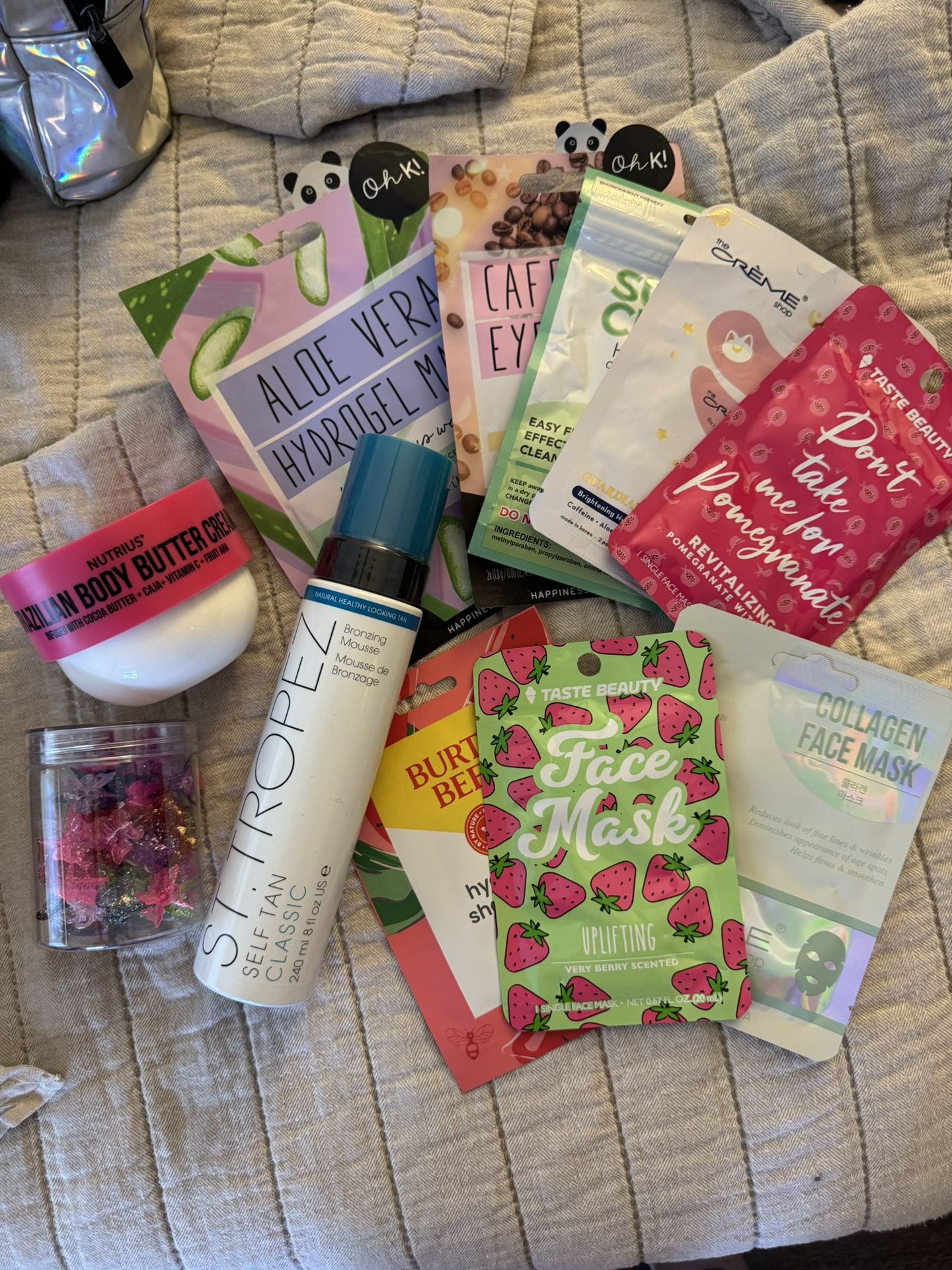 Spa Day Girls Gift Basket Items