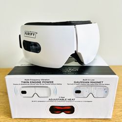 Bluetooth Eye Massager with heat & vibration