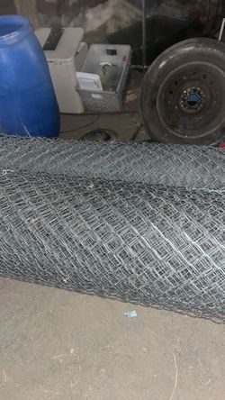 Chain fence 5 ft and 6 ft tall