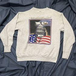 Vintage Delta “We The People” Washington D.C Sweatshirt 
