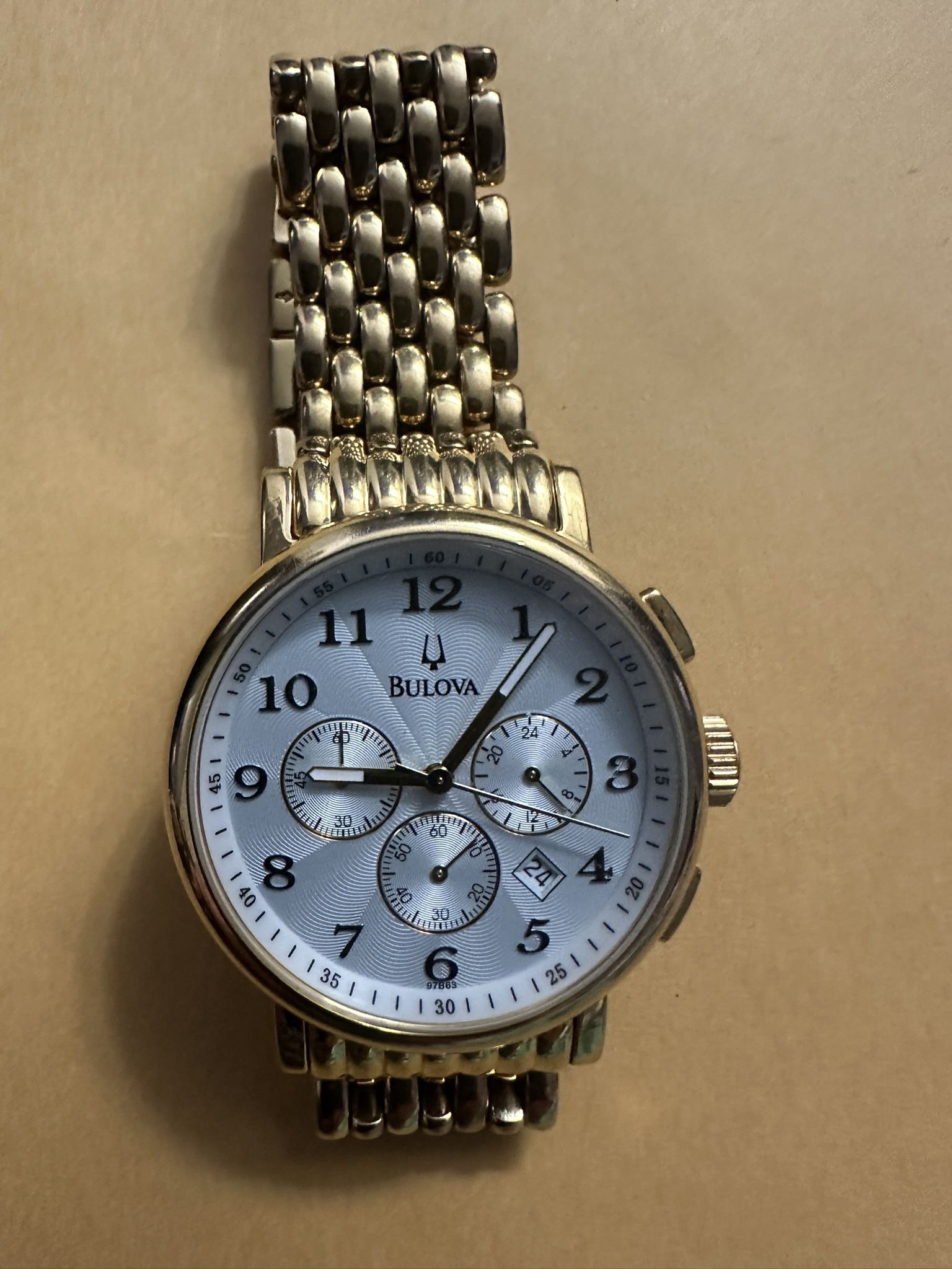Bulova Men’s Watch. 97B63