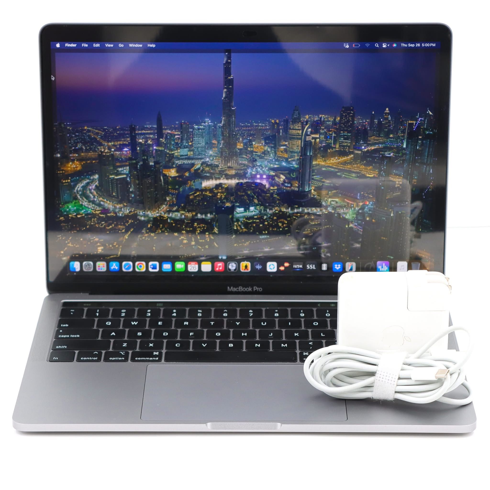 APPLE MACBOOK PRO 13" A1989 CORE I5 2.3GHZ 16GB 512GB MACOS 15 SEQUOIA LAPTOP