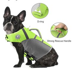 Reflective Dog Life Jacket Size: Medium 
