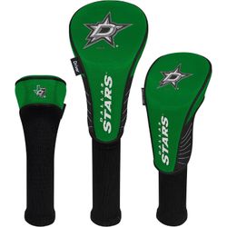 NHL Dallas Stars Set of Three Hybrid Golf Club Headcover
